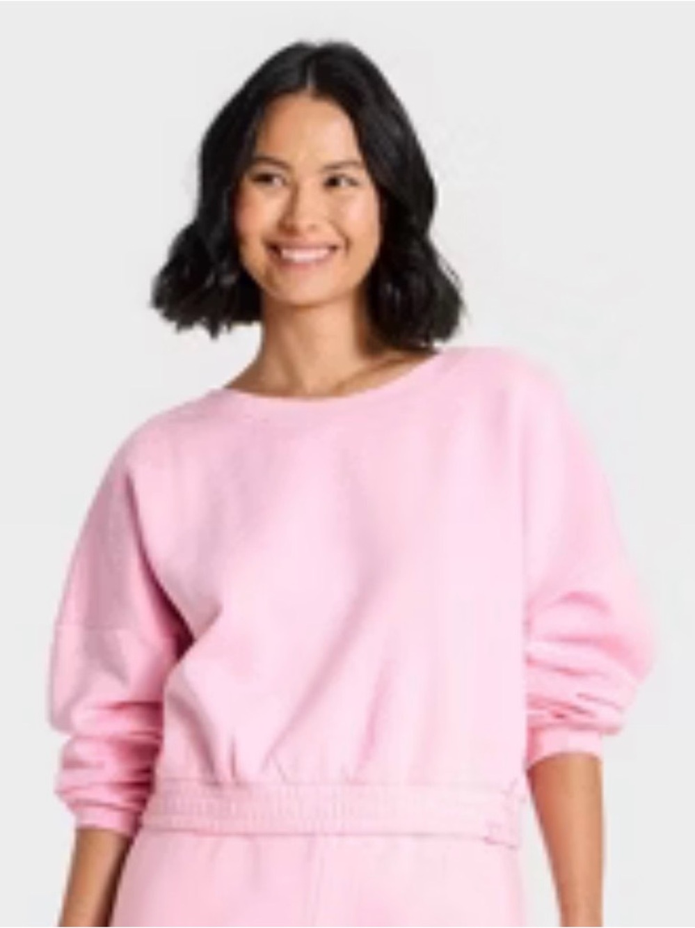 JoyLab Pink Crewneck Sweatshirt